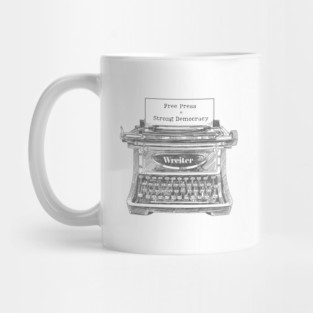 Free Press = Strong Democracy Mug