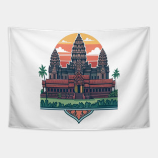 ANGKOR WAT Tapestry