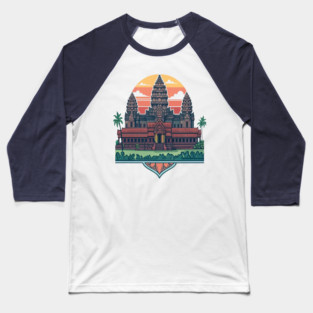 ANGKOR WAT Baseball T-Shirt