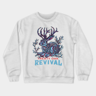 treaty oak revival merch Crewneck Sweatshirt