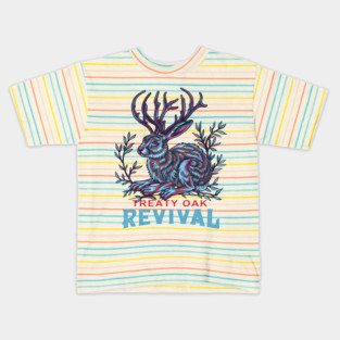 treaty oak revival merch Kids T-Shirt