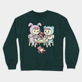 SICKO KIDOS – Trauma Juice Tea Party Crewneck Sweatshirt