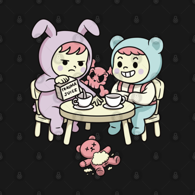 SICKO KIDOS – Trauma Juice Tea Party by Wrongteeshirt