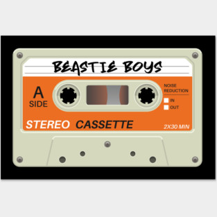 Beastie Boys Cassette Tape Posters and Art