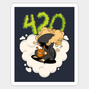 Death flying high Magnet