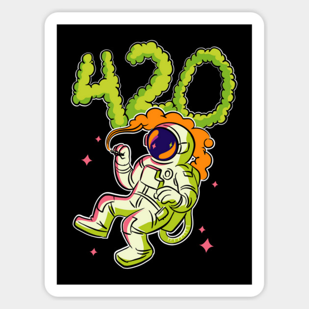420 in space Magnet by The Patron