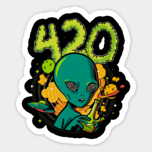 space 420 Sticker