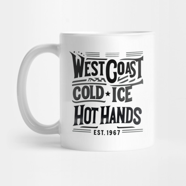 West Coast Cold Ice Hot Hands – Vintage Hockey by Ben's Store 1