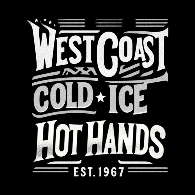 West Coast Cold Ice Hot Hands – Vintage Hockey by Ben's Store 1