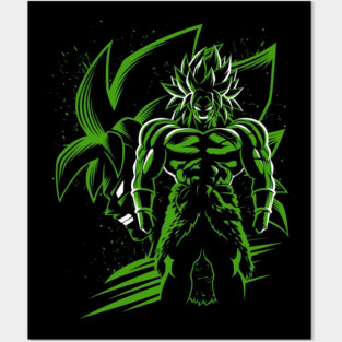 green Posters and Art