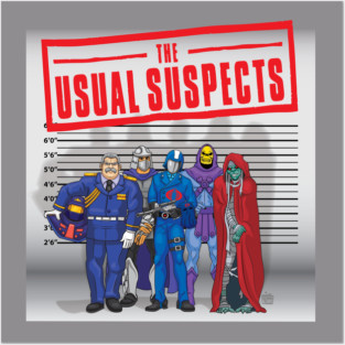 The Ususal Suspects. Posters and Art