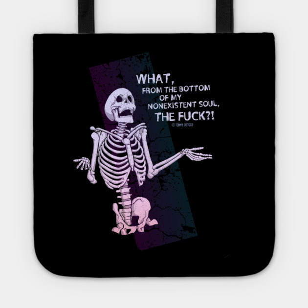 WTF Tote by Tommy Devoid