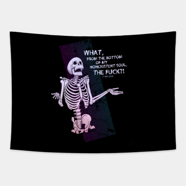 WTF Tapestry by Tommy Devoid