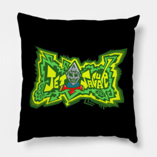 Jet Grind Jaguar Pillow