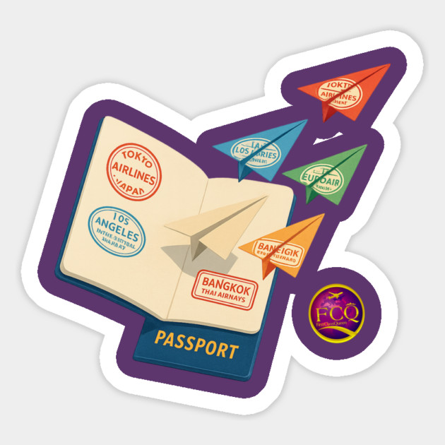 Frequent Flyer FirstClassQueen Magnet by FirstClassQueen