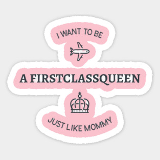 Just Like Mommy Sticker