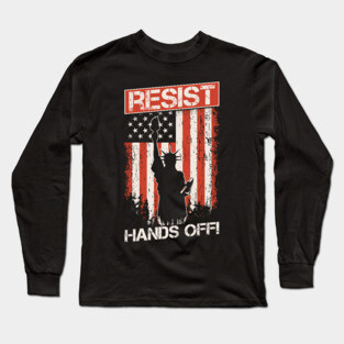 Resist - Hands Off Long Sleeve T-Shirt
