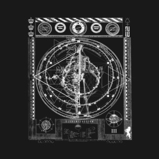 Omnium Rerum Principia Parva Sunt Occult T-Shirt T-Shirt