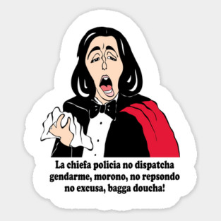 SNL FAN ART - OPERA MAN! Sticker