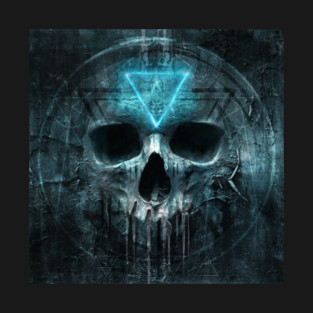 Glowing Skull #1 T-Shirt