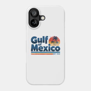 Gulf Of Mexico Vintage Distressed Phone Case