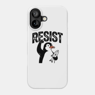 Resist-Penguin Phone Case