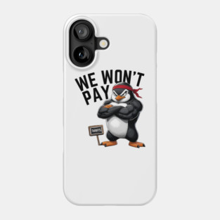 Resist-Penguin Phone Case
