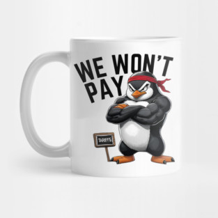 Resist-Penguin Mug