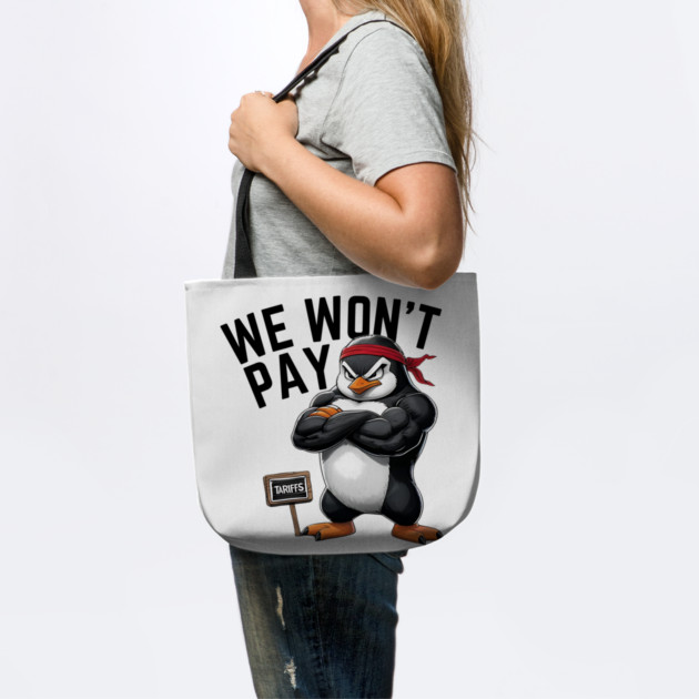 Resist-Penguin by Creatifly Graphic Tees