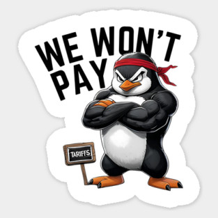 Resist-Penguin Magnet