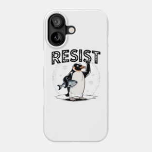 Resist-Penguin Phone Case