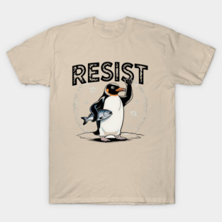 Resist-Penguin T-Shirt