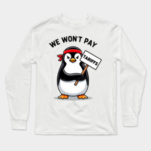 Resist-Penguin Long Sleeve T-Shirt