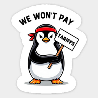 Resist-Penguin Magnet
