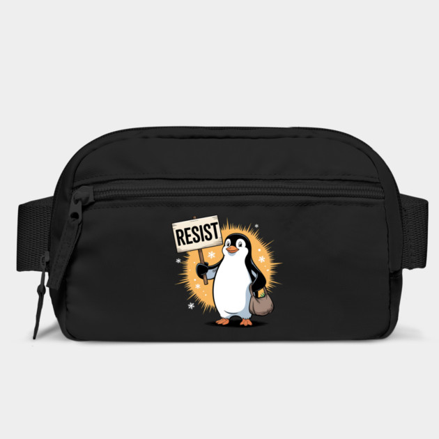 Resist-Penguin by Creatifly Graphic Tees