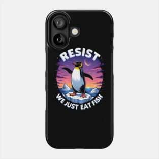 Resist-Penguin Phone Case