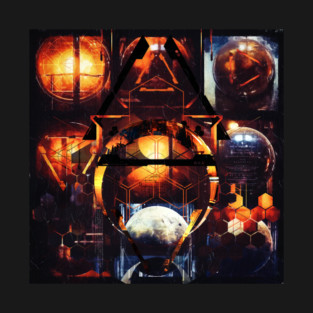 Orange Collage #1 T-Shirt