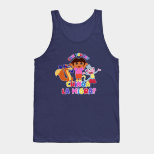 Chinga la migra Tank Top