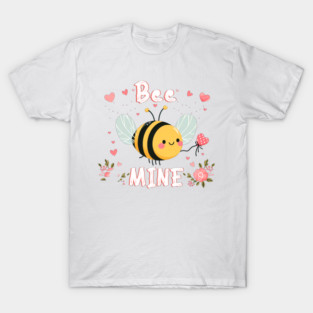 Kawaii Bumblebee "Bee Mine" T-Shirt