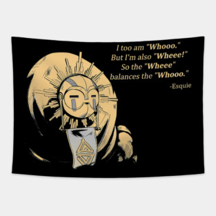 I too am "Whooo." But I'm also "Wheee!" expedition 33 Tapestry