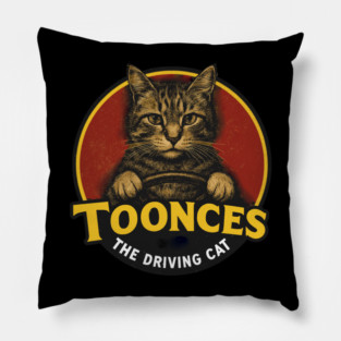 Toonces The Driving Cat Pillow