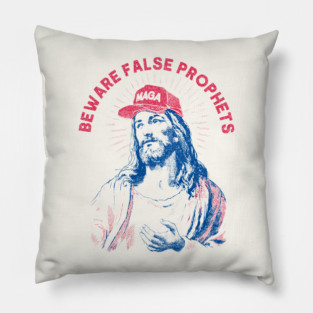 Beware False Prophets Pillow