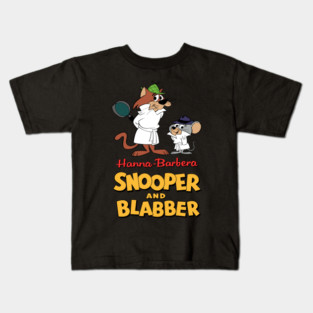 Super Snooper And Blabber Mouse Kids T-Shirt
