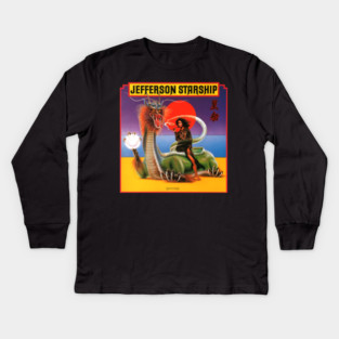 Jefferson Starship Spitfire Kids Long Sleeve T-Shirt