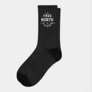 True North Cold Hands Full Heart-Est. 1917 Style Design Socks