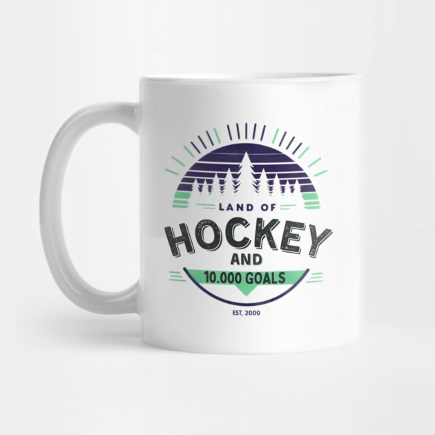 Land of Hockey and 10,000 Goals-Minnesota Inspired Vintage Fan Design by Ben's Store 1