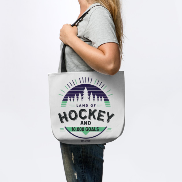 Land of Hockey and 10,000 Goals-Minnesota Inspired Vintage Fan Design by Ben's Store 1