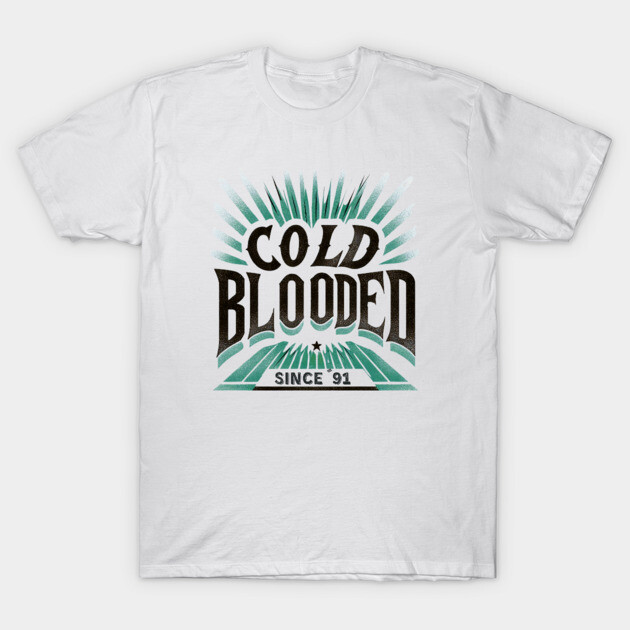 Cold Blooded Hockey – Vintage San Jose Fan Design Since 1991 T-Shirt by Ben's Store 1