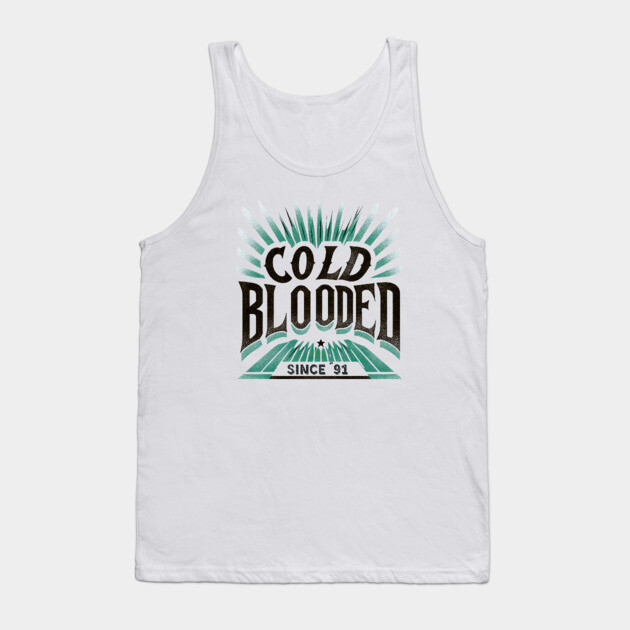 Cold Blooded Hockey – Vintage San Jose Fan Design Since 1991 Tank Top by Ben's Store 1