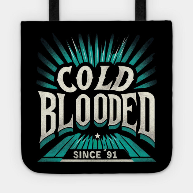 Cold Blooded Hockey – Vintage San Jose Fan Design Since 1991 Tote by Ben's Store 1